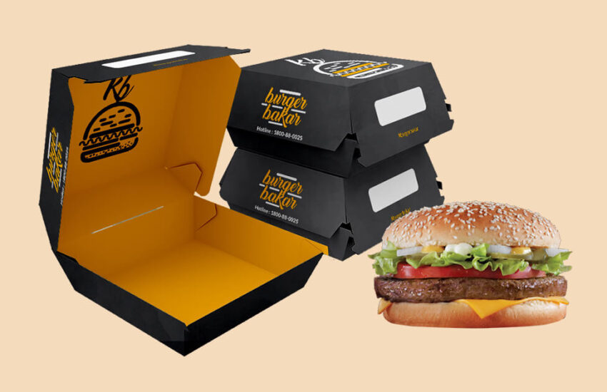 Custom Burger Boxes